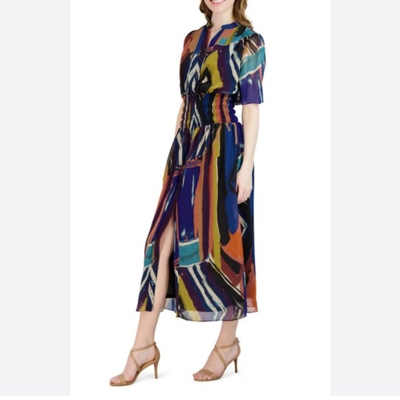 Donna Ricco Maxi dress multicolored - Picture 2 of 9